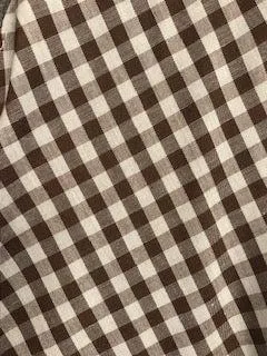 CLEARANCE Gingham Scarf Ties 1/4"