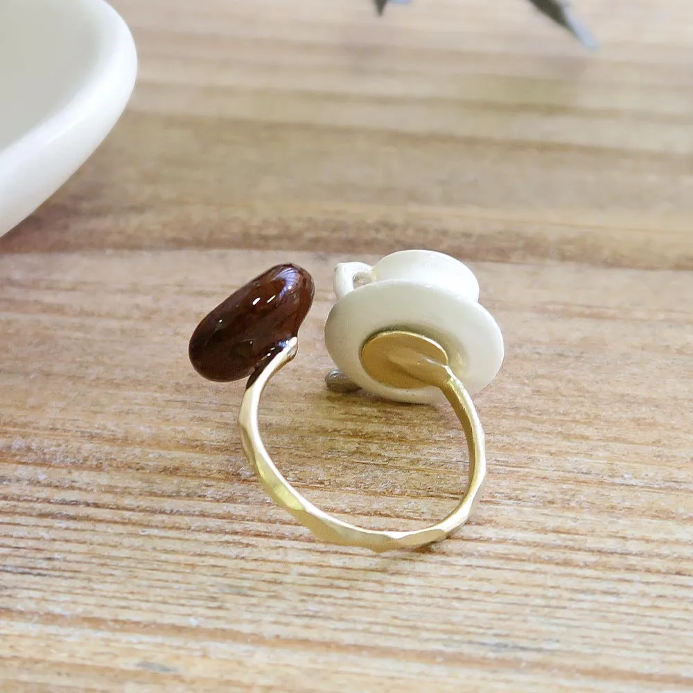 Coffee Time Ring