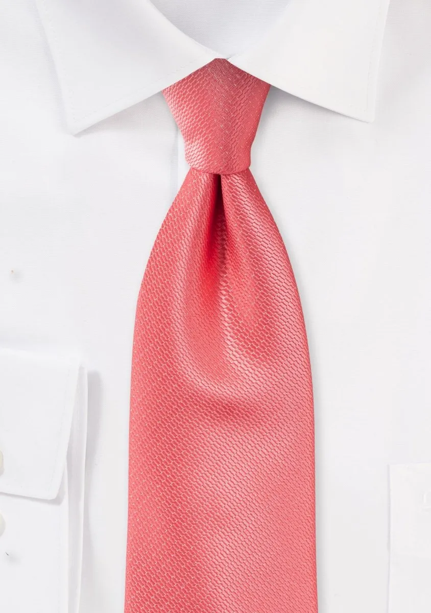 Coral Reef Small Texture Necktie