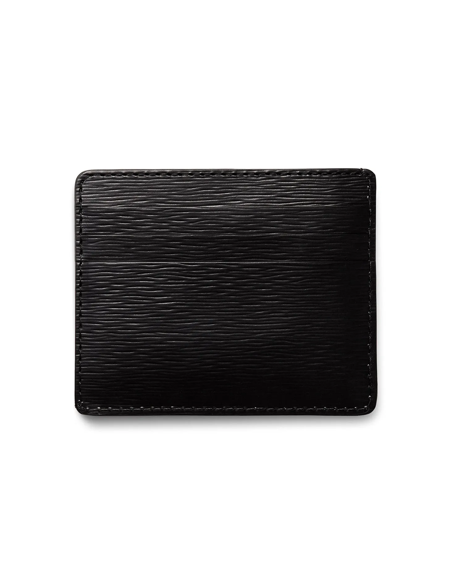 David August Luxury Genuine Epi Leather Card Case