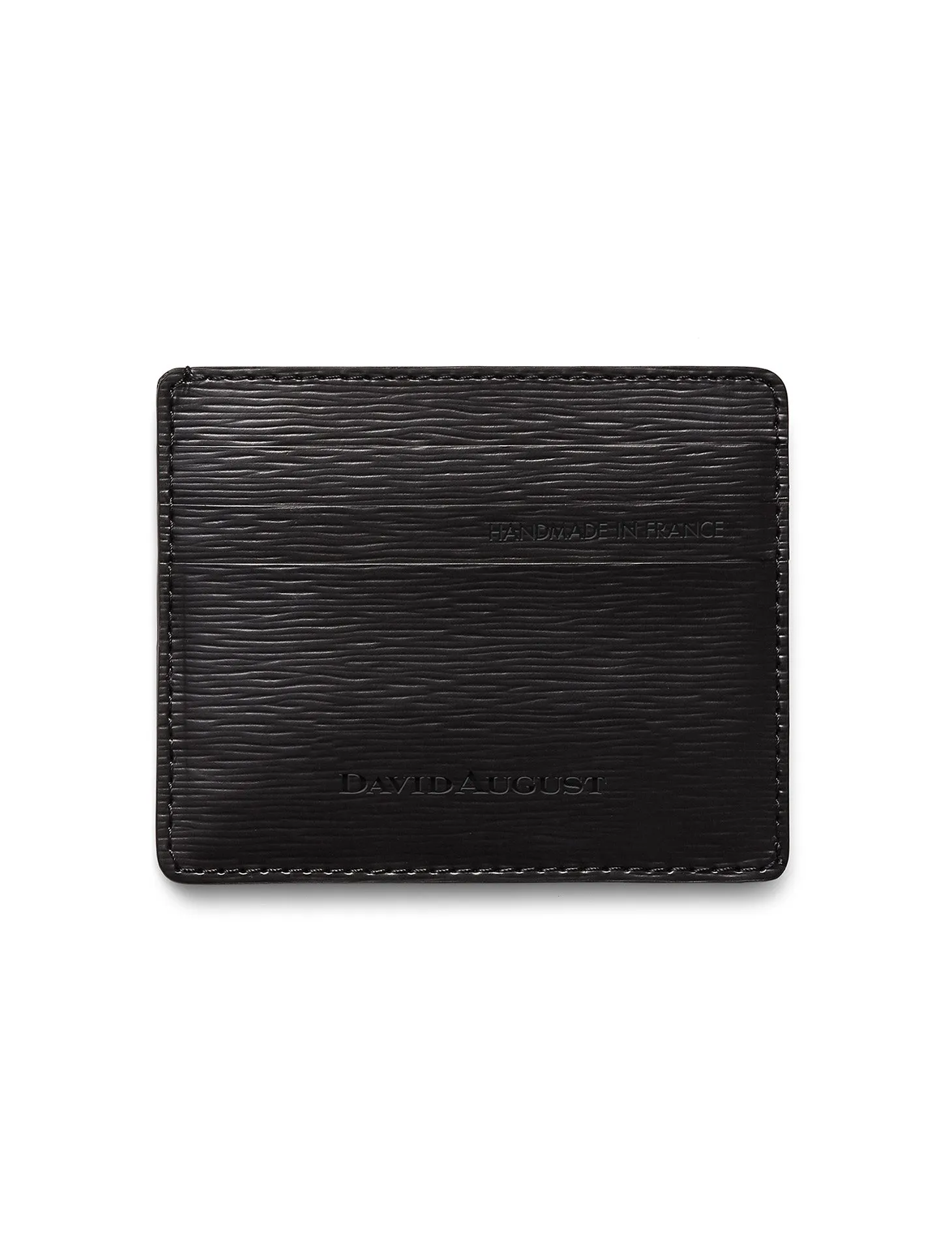 David August Luxury Genuine Epi Leather Card Case