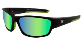 DD Sport - Chain, Satin Black/ Green Fusion Mirror Polarised