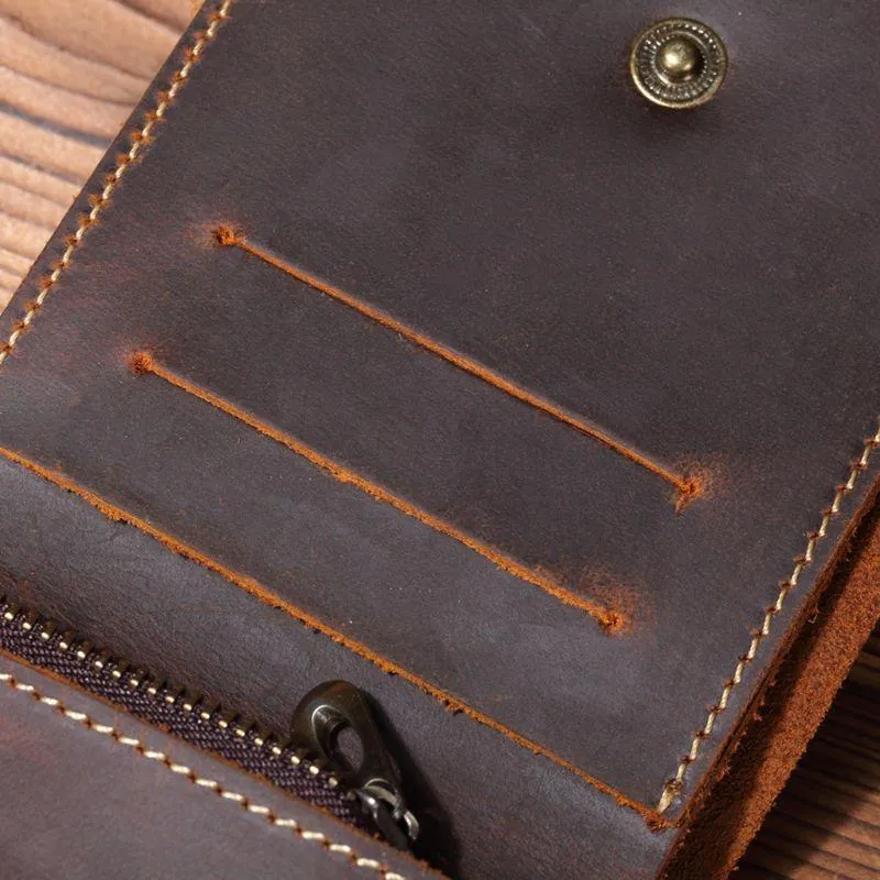 Dominic Cow Leather Bifold Wallet