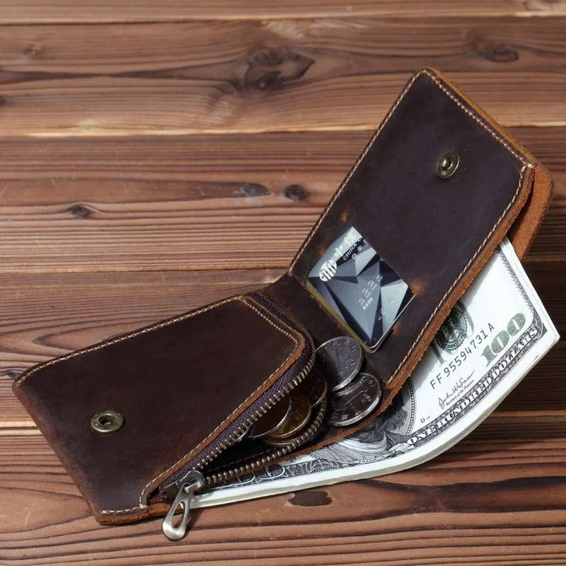 Dominic Cow Leather Bifold Wallet