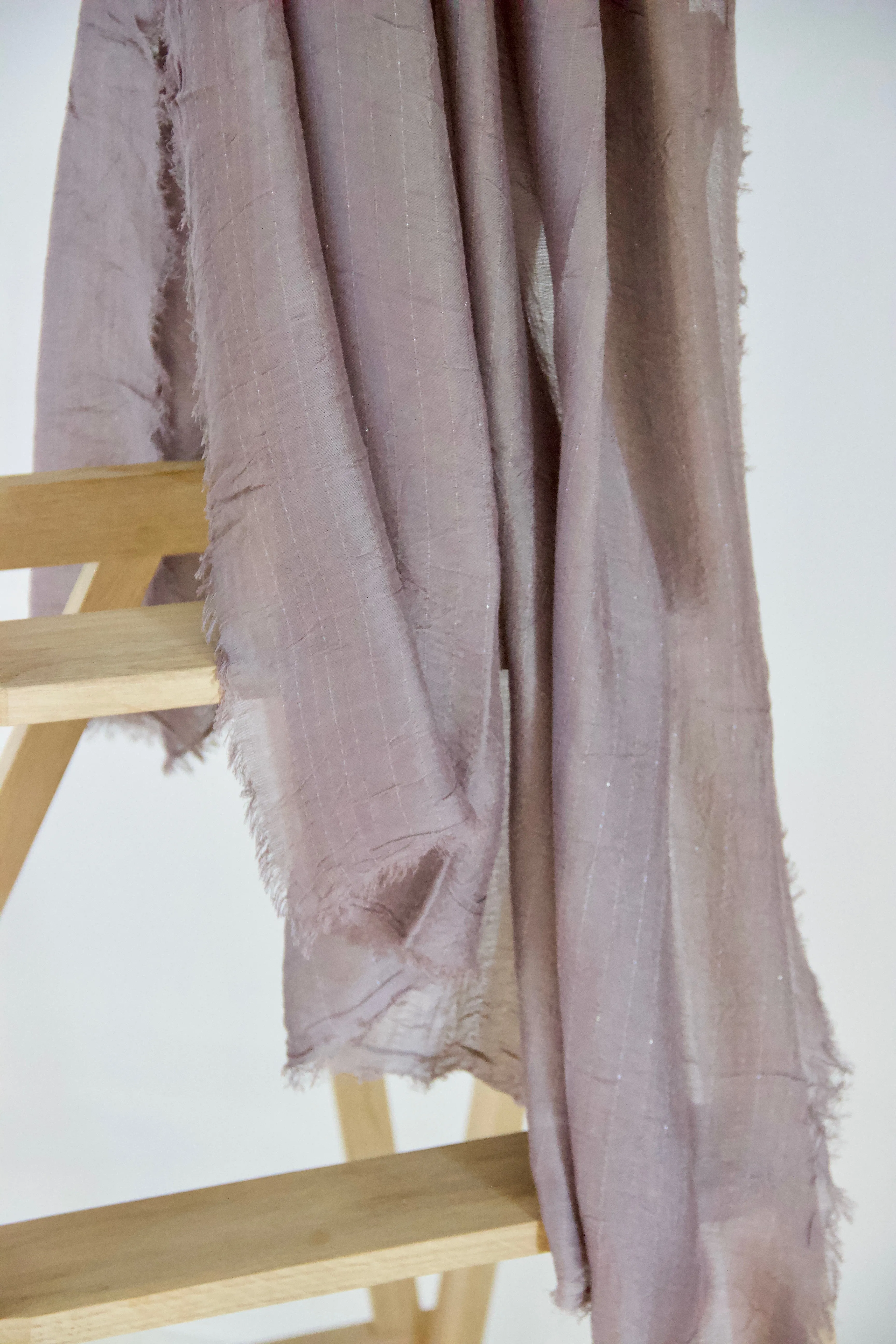 Dusty rosa scarf in cashmere blend