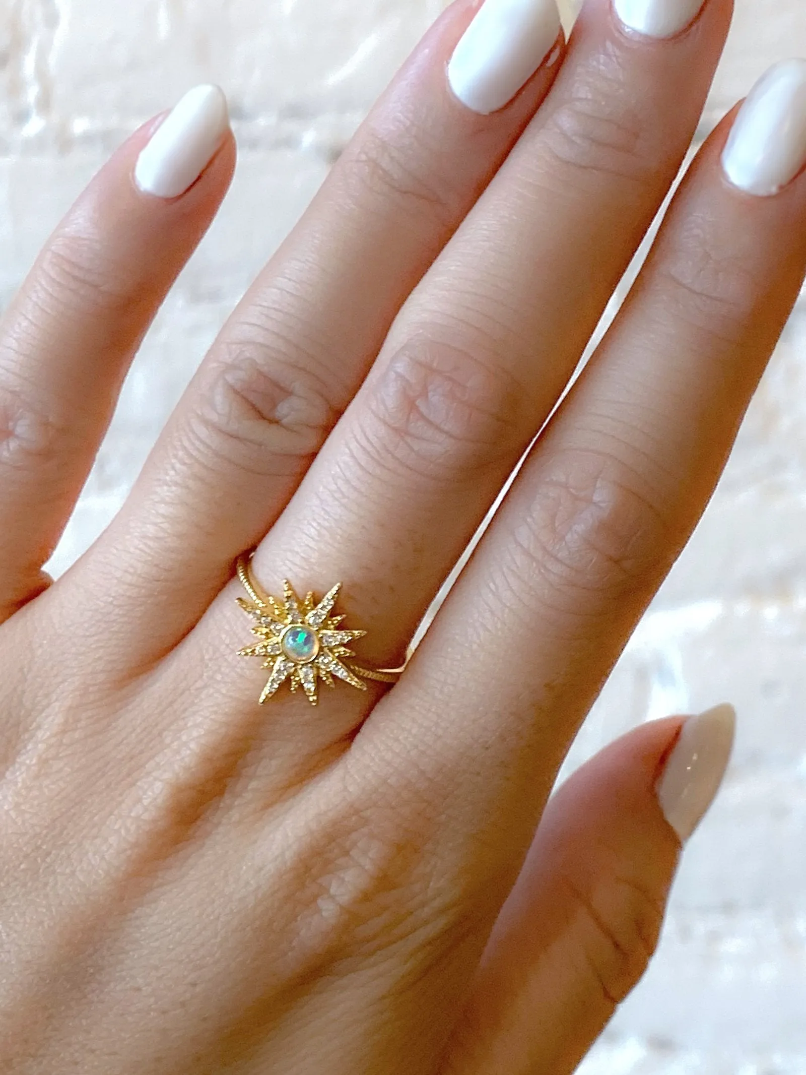 Etoile Opal Ring