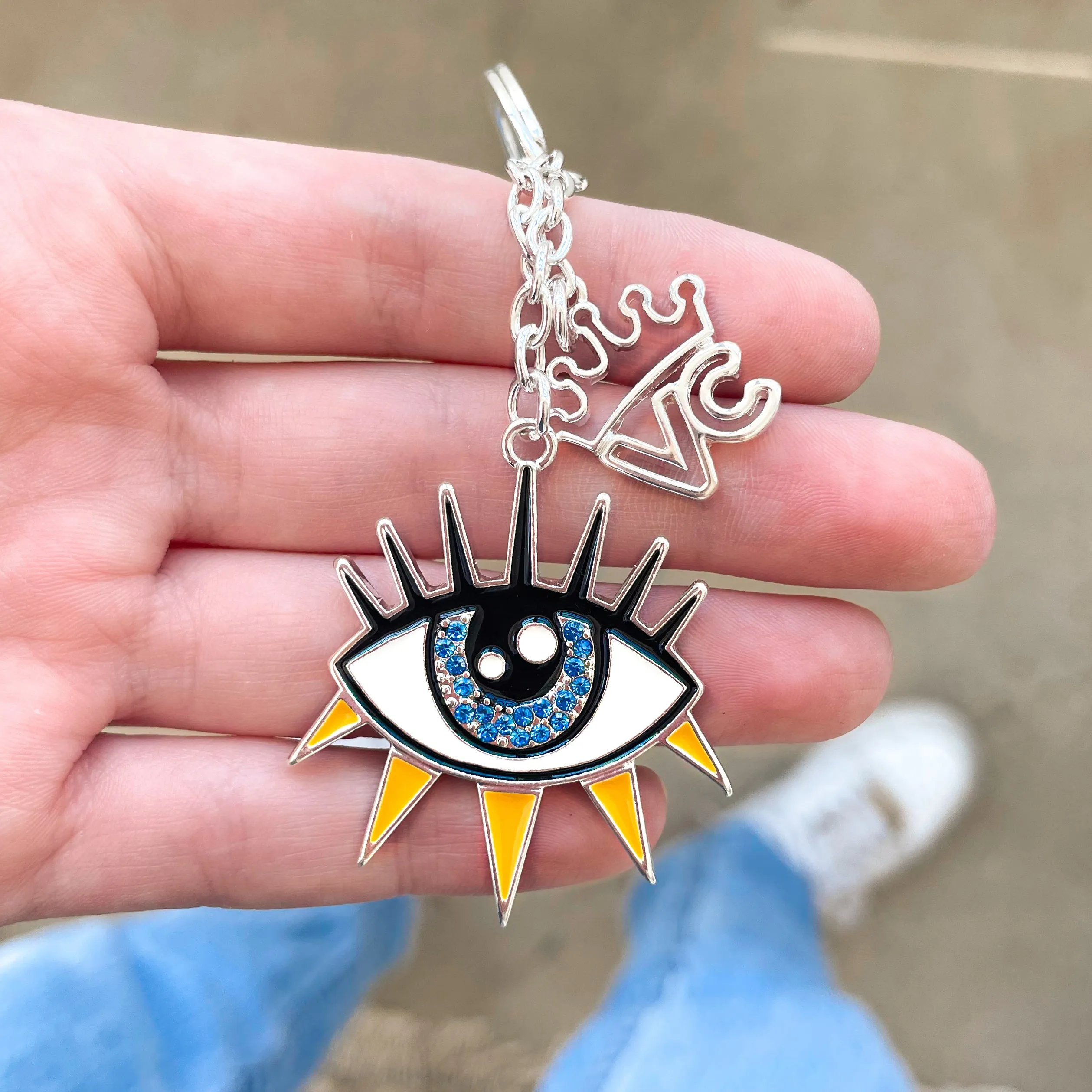 Evil Eye Keychain