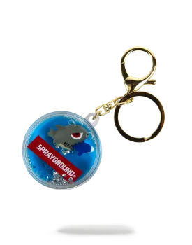 FISH TANK LIQUID KEYCHAIN