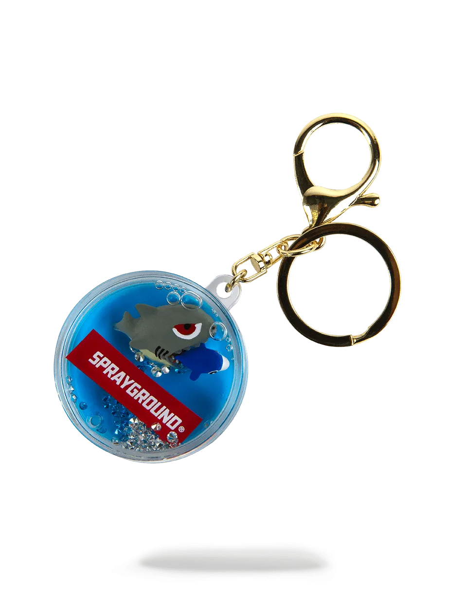 FISH TANK LIQUID KEYCHAIN