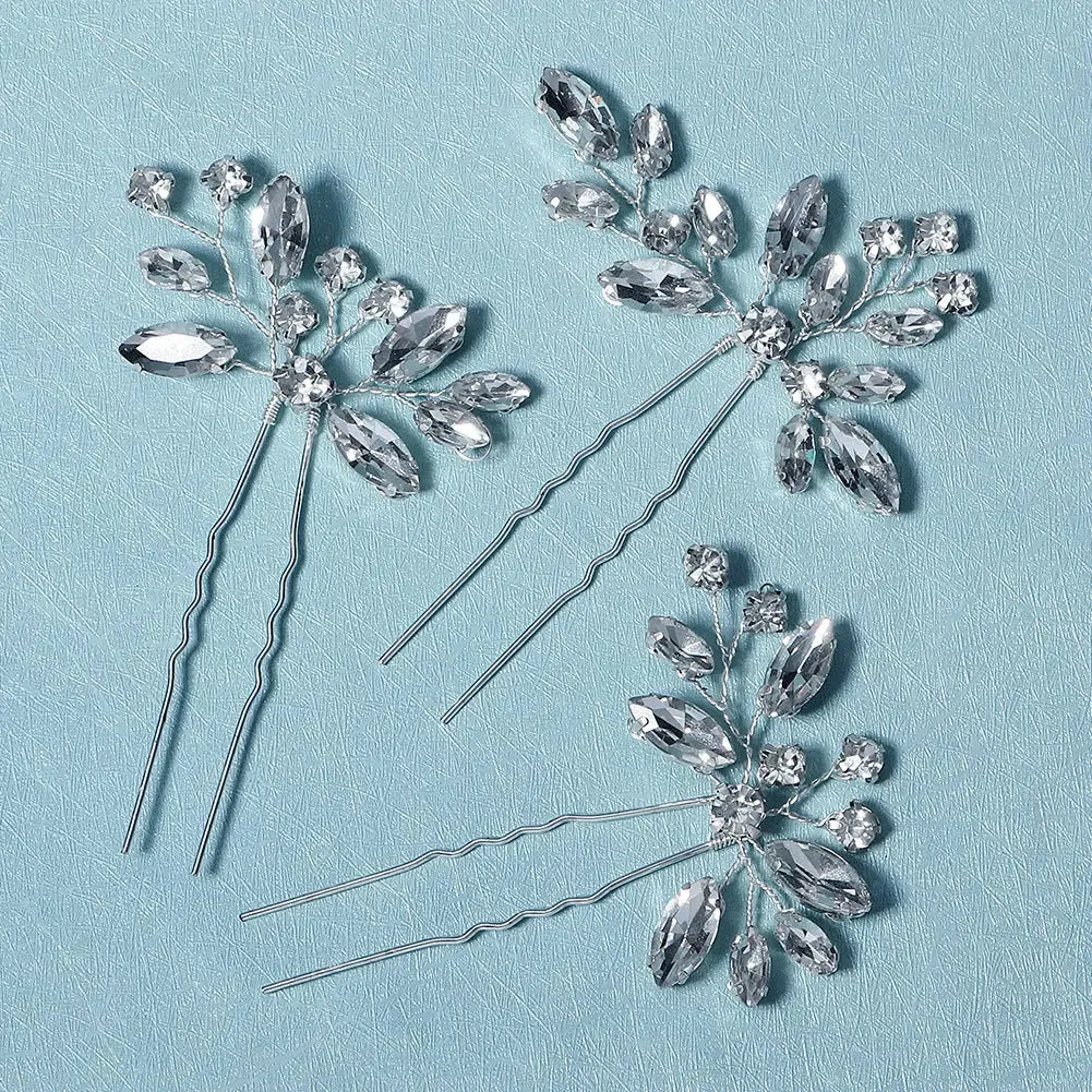 Flower Hair Pins, Hair Pin Wedding Jewelry, Bridal Hair Accessories, Bridal Hair Pin