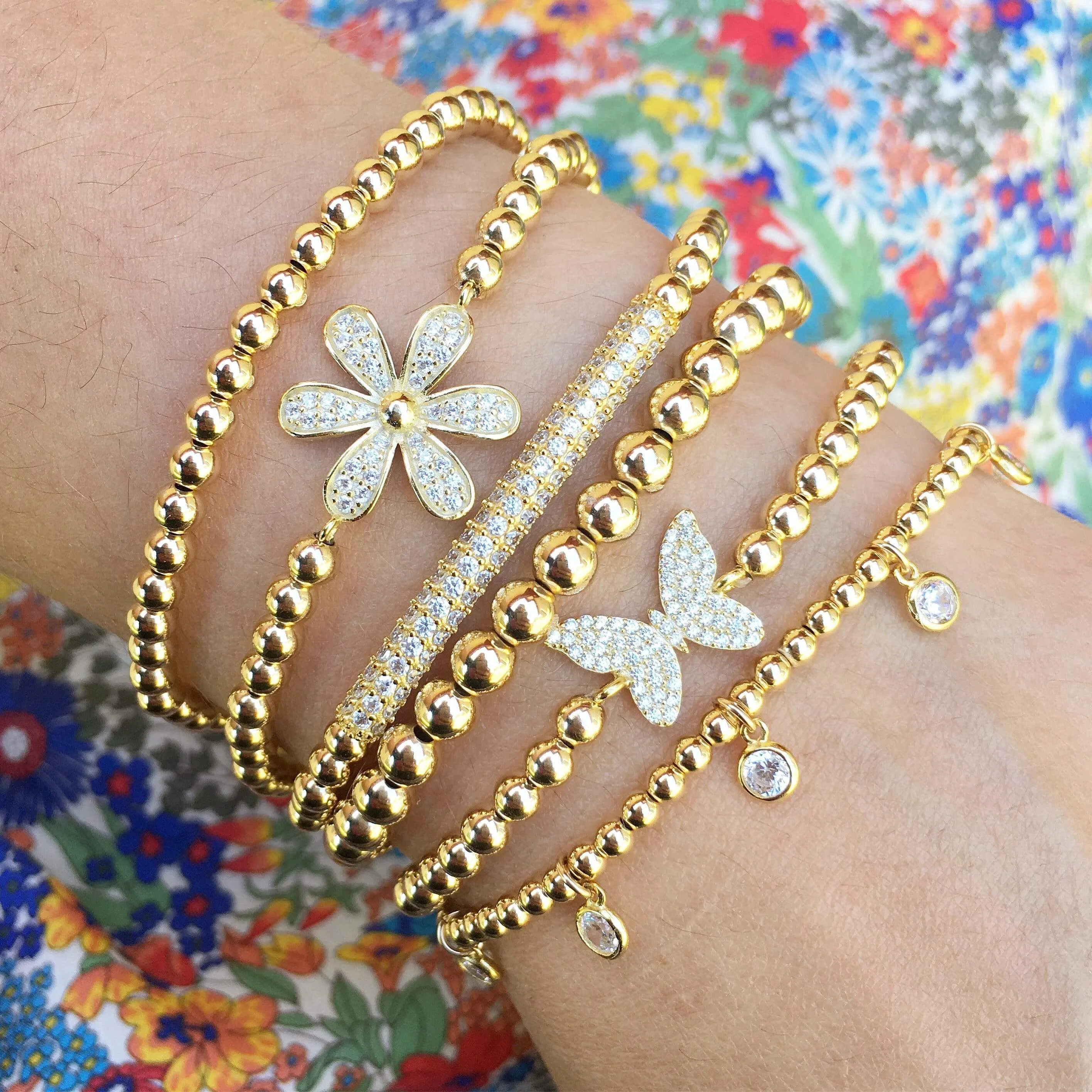 Flower Power | Charm Bracelet