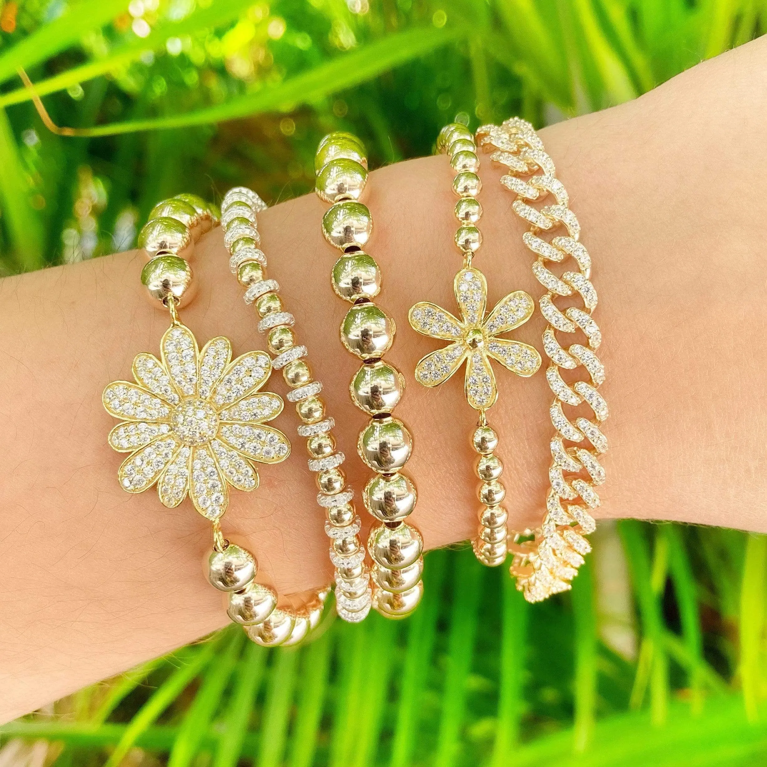 Flower Power | Charm Bracelet