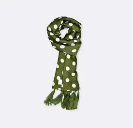 Forest Polka - Silk Men Scarves