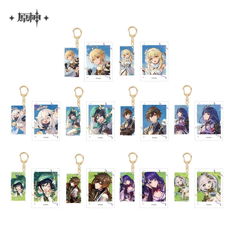 Genshin Impact - Genshin Impact FES 2023 Series Polaroid & Acrylic Keychain Set miHoyo