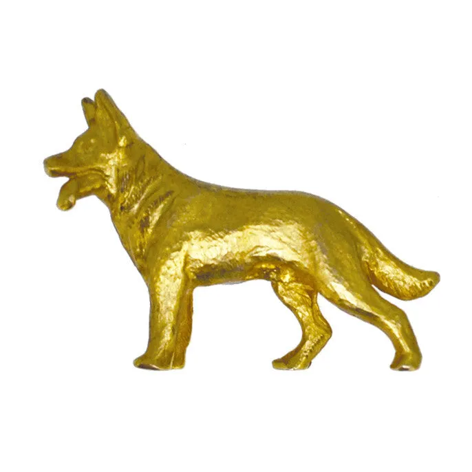 German Shepherd Dog Brooch