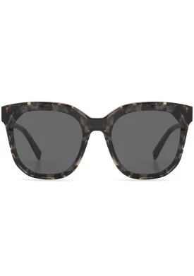 Gia Sunglasses in Espresso Tortoise/Grey