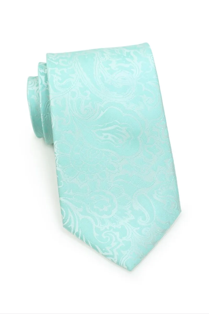 Glacier Floral Paisley Necktie