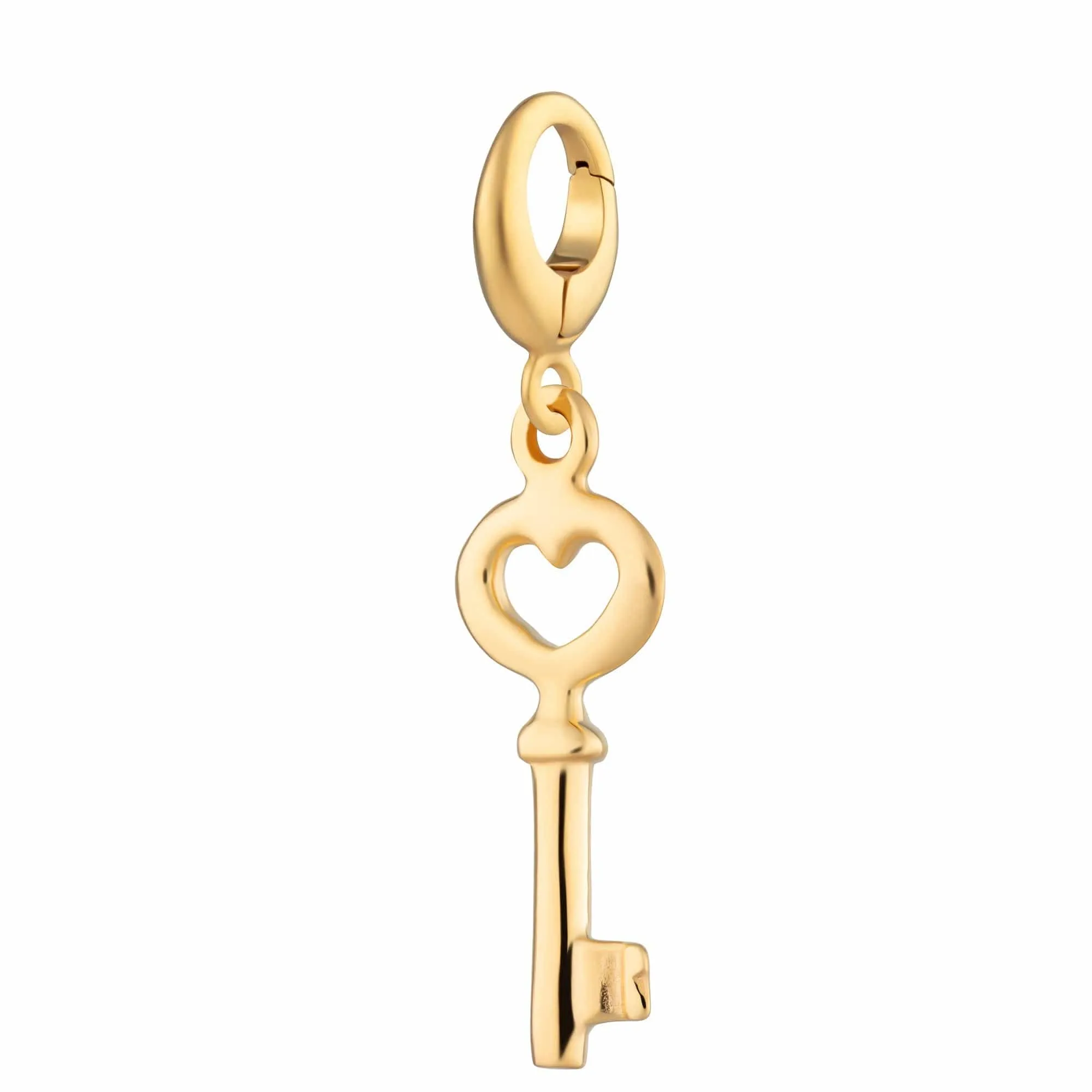 Gold Plated Key Charm