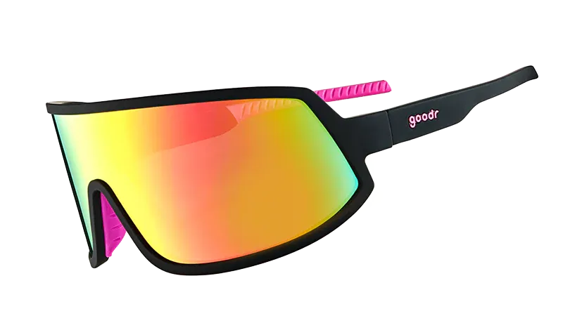 Goodr I Do My Own Stunts Sunglasses - Black/Multi