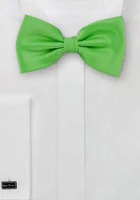 Grass Green Solid Bowtie