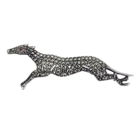 Greyhound Brooch