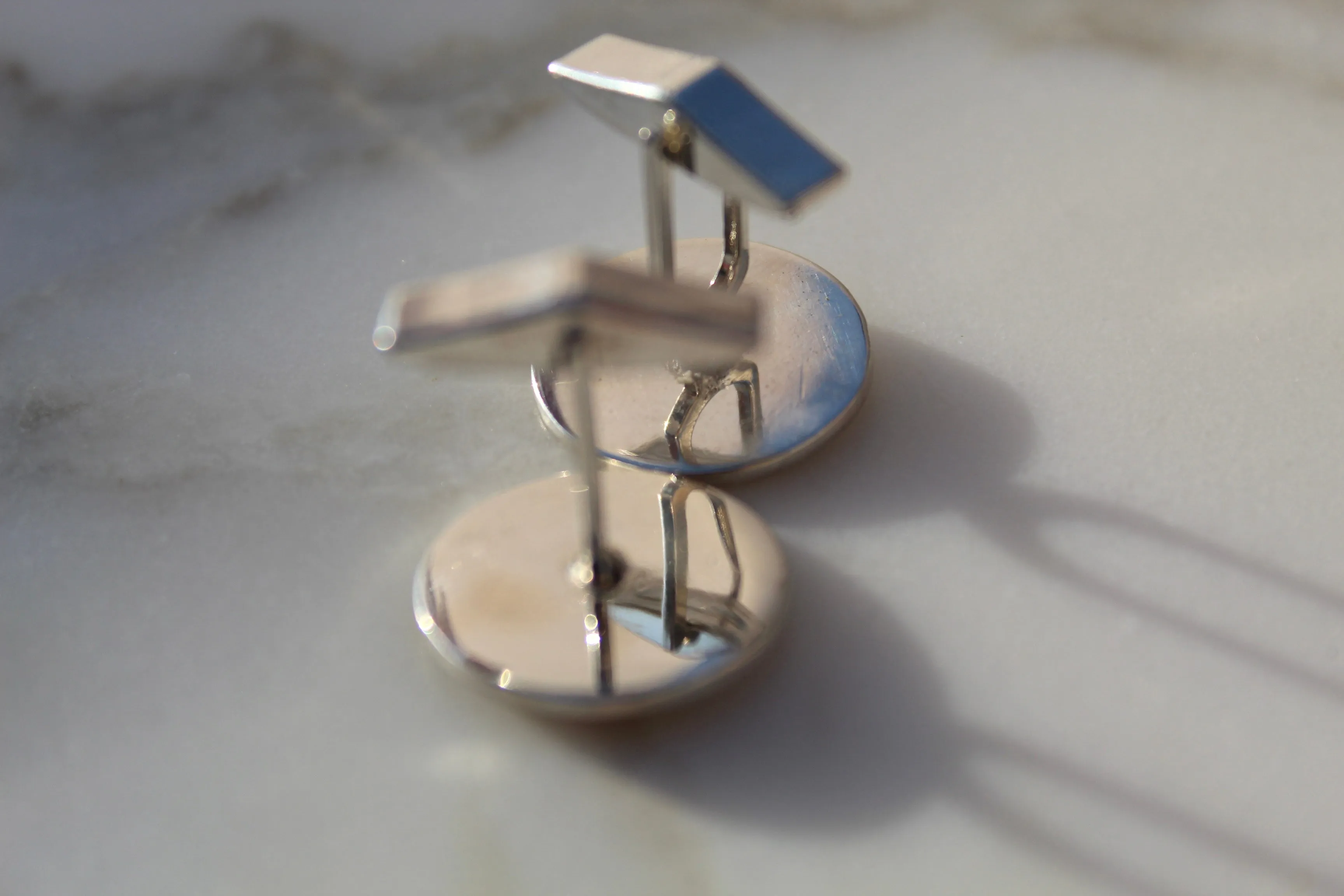 Holy Family Hearts® Cufflinks in 925 Sterling Silver