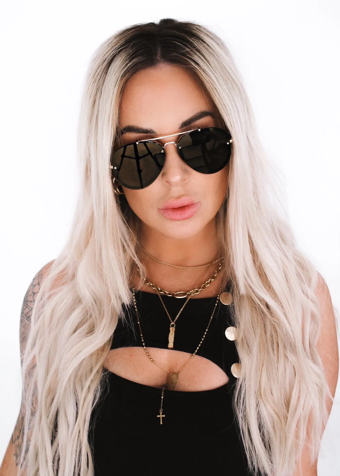 HUDSON STATEMENT SUNGLASSES