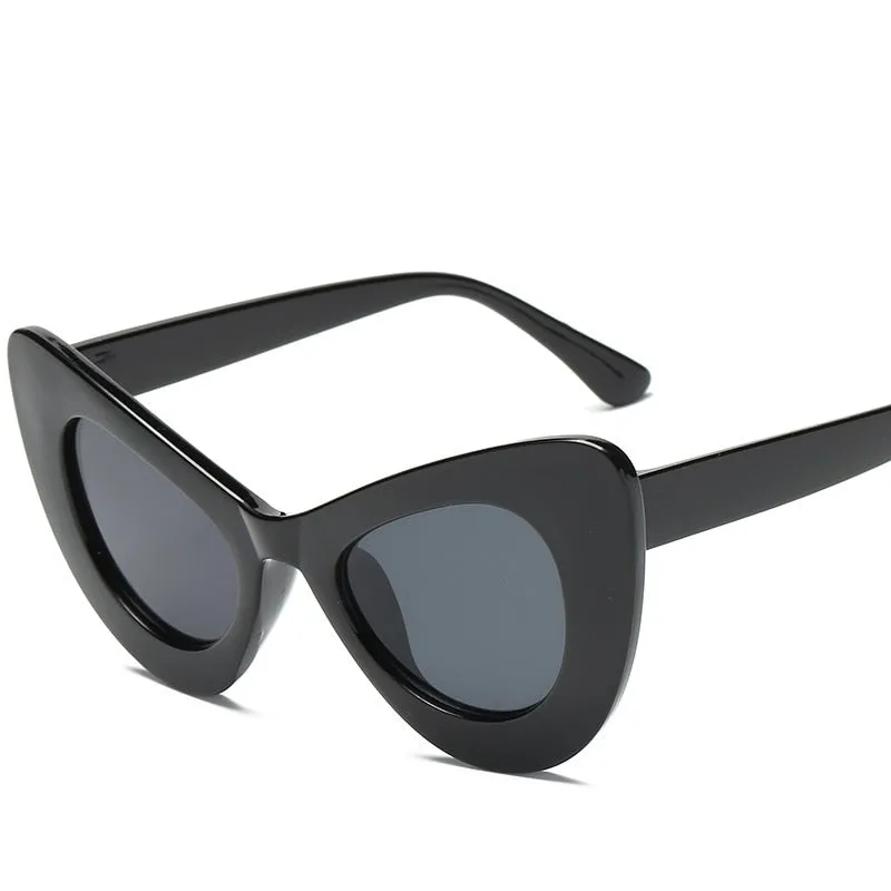 Icon- the Classic Thick Frame Cat Eye Sunglasses