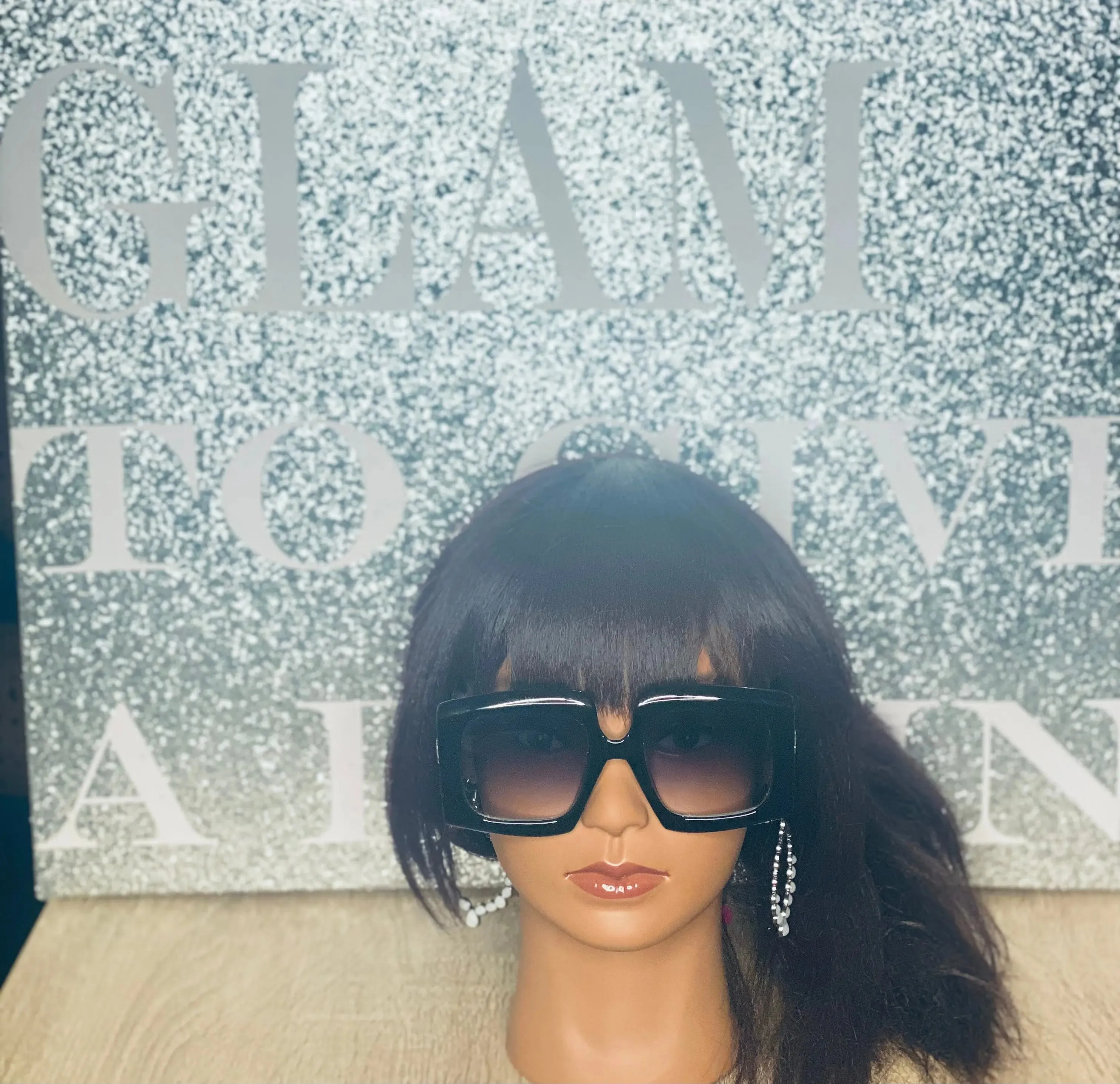 KARMA Oversized Square Sunglasses