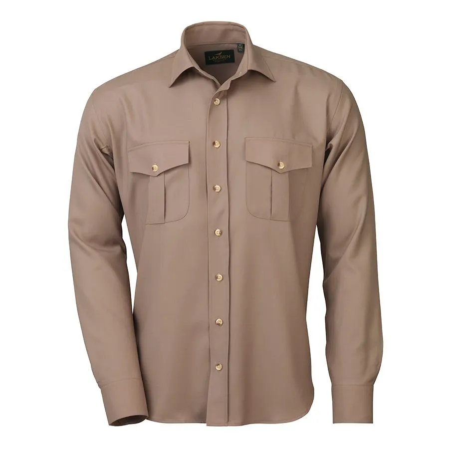 Laksen Men's Lancaster Superfine Merino Wool Shirt