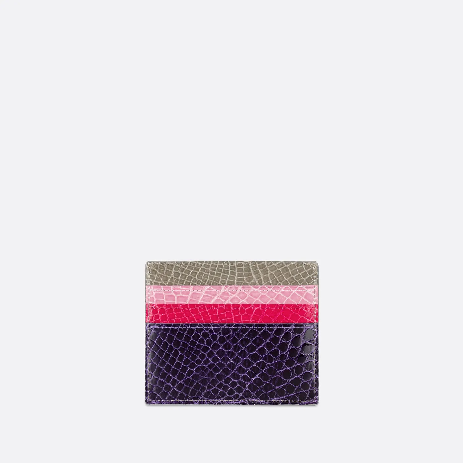 LAYERED SLIM CARD HOLDER