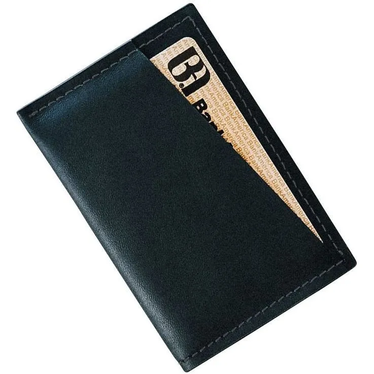 LEATHER SLIM WALLET & CARBON FIBER MONEY CLIP