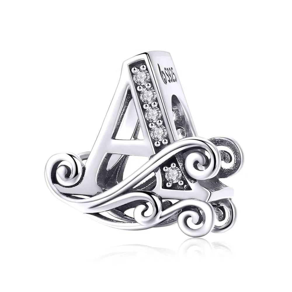 Letter A Initial Alphabet Charm