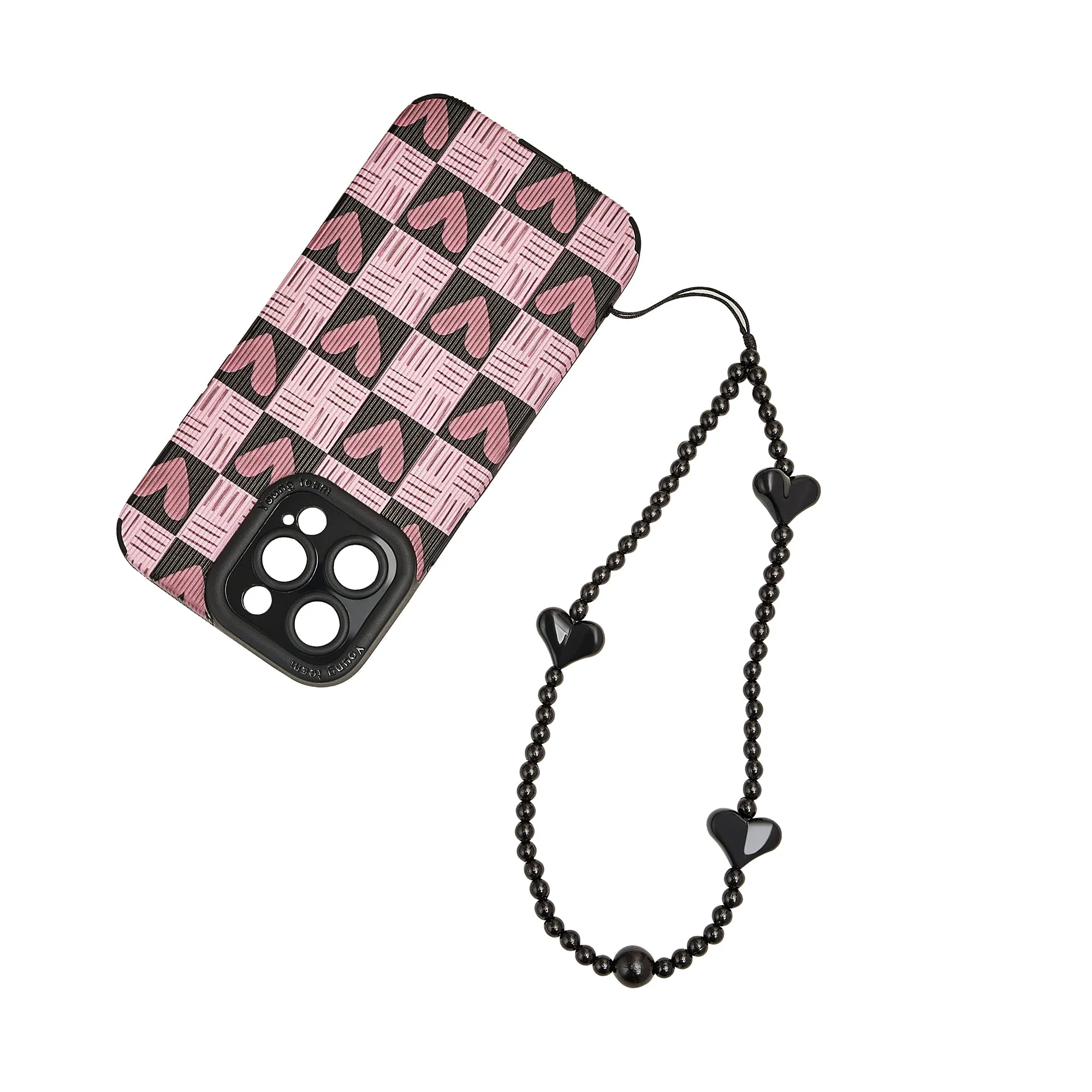 Love Beaded Phone Charm