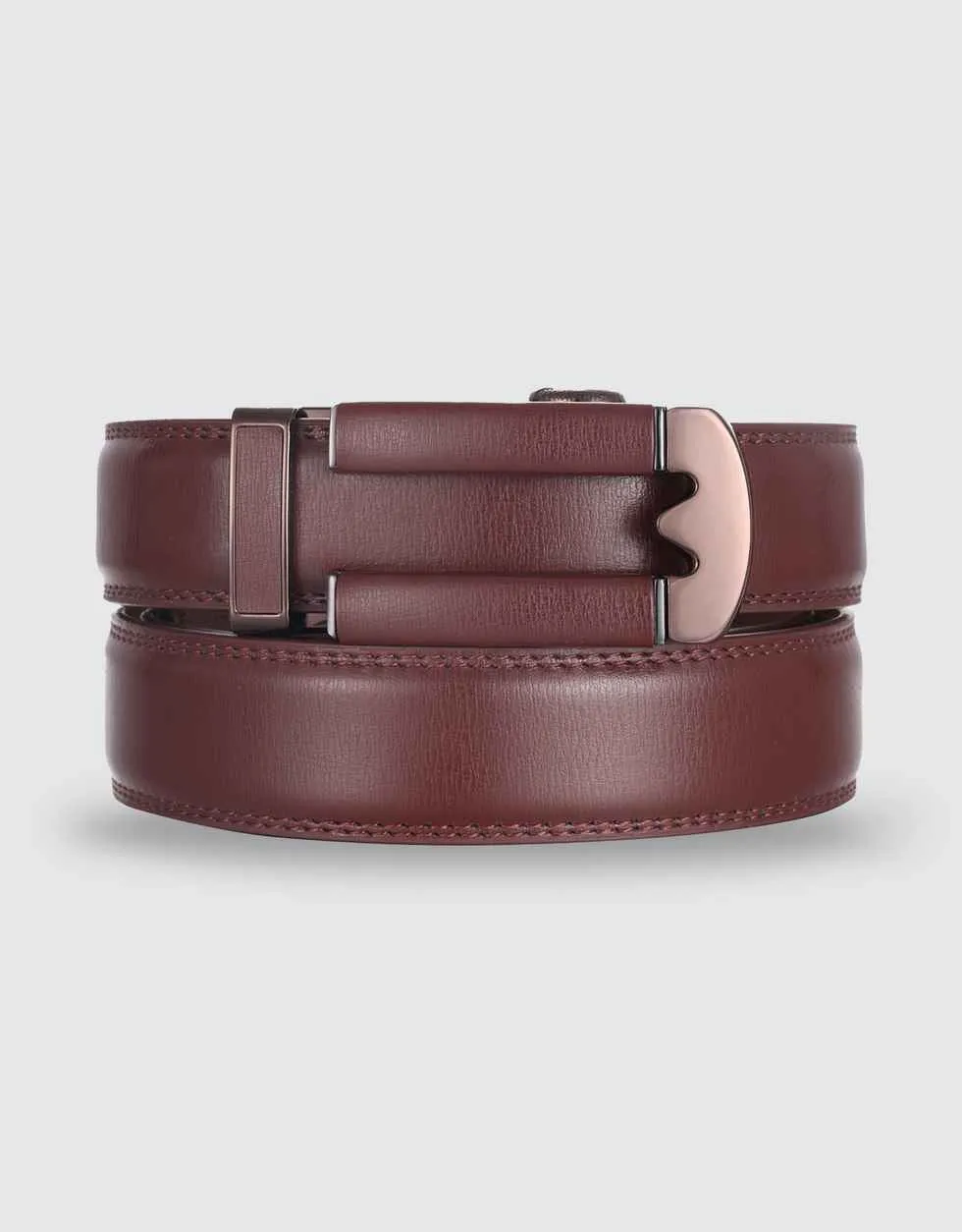 Magnet Leather Ratchet Belt