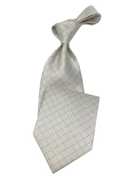 Men's White Necktie #6 - Solid Ties-Wedding-Prom-Silk Ties