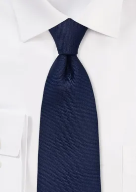 Menswear Navy MicroTexture Necktie