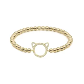 Meow | Cat Charm Bracelet