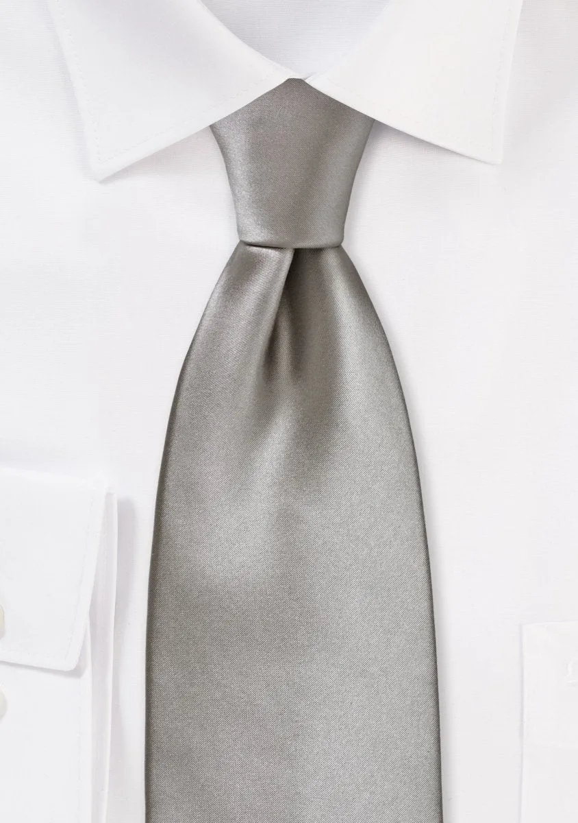 Mercury Solid Necktie