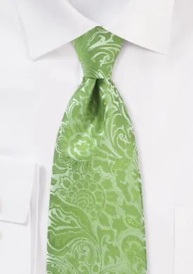 Midori Floral Paisley Necktie