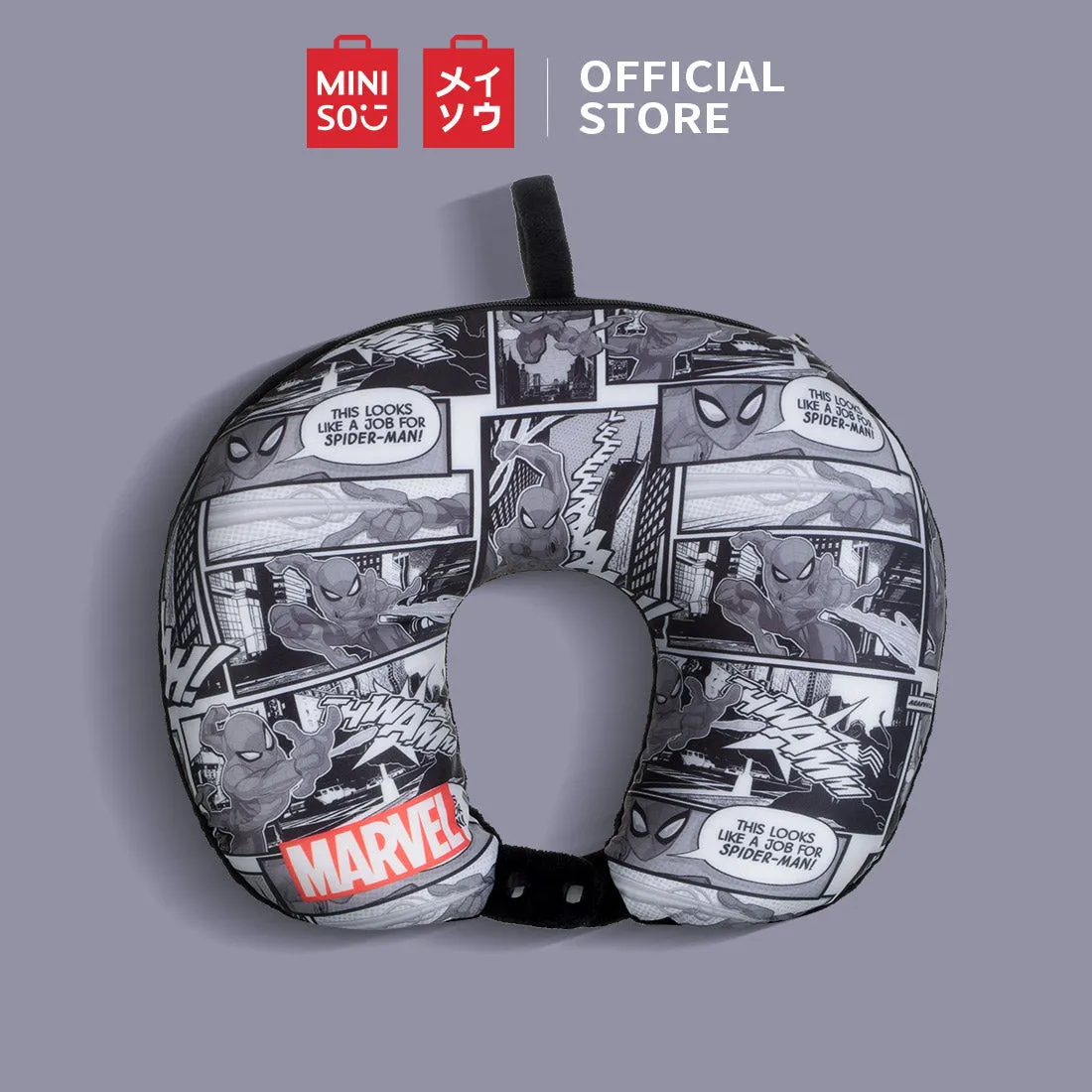 MINISO x Marvel - 2 in1 U-shaped Pillow