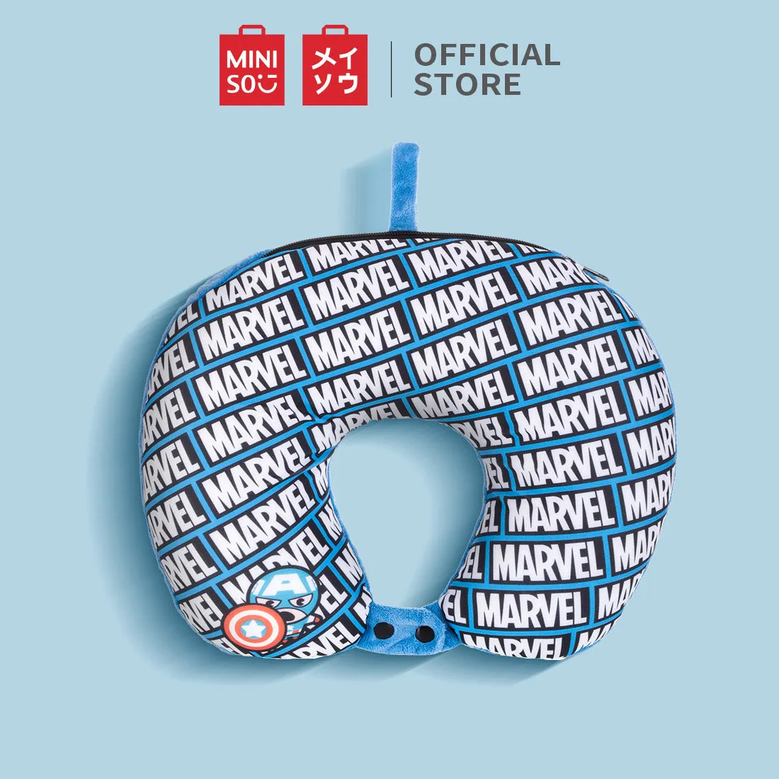 MINISO x Marvel - 2 in1 U-shaped Pillow