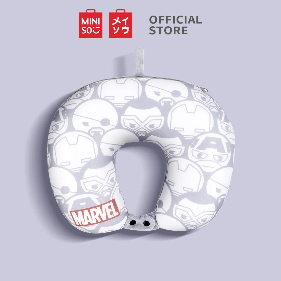 MINISO x Marvel - 2 in1 U-shaped Pillow