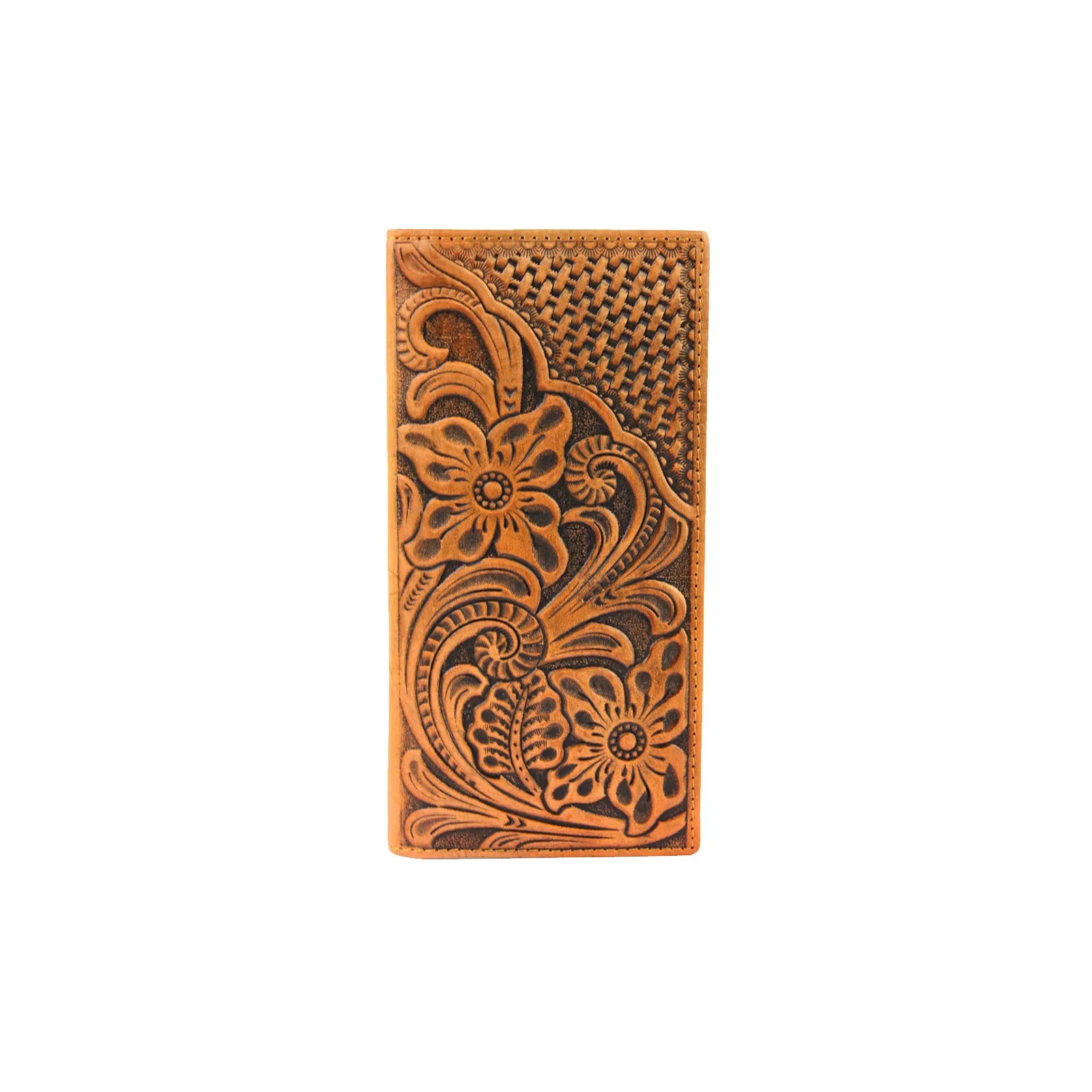 MWL-W005 Genuine Tooled Leather Collection Men's Wallet