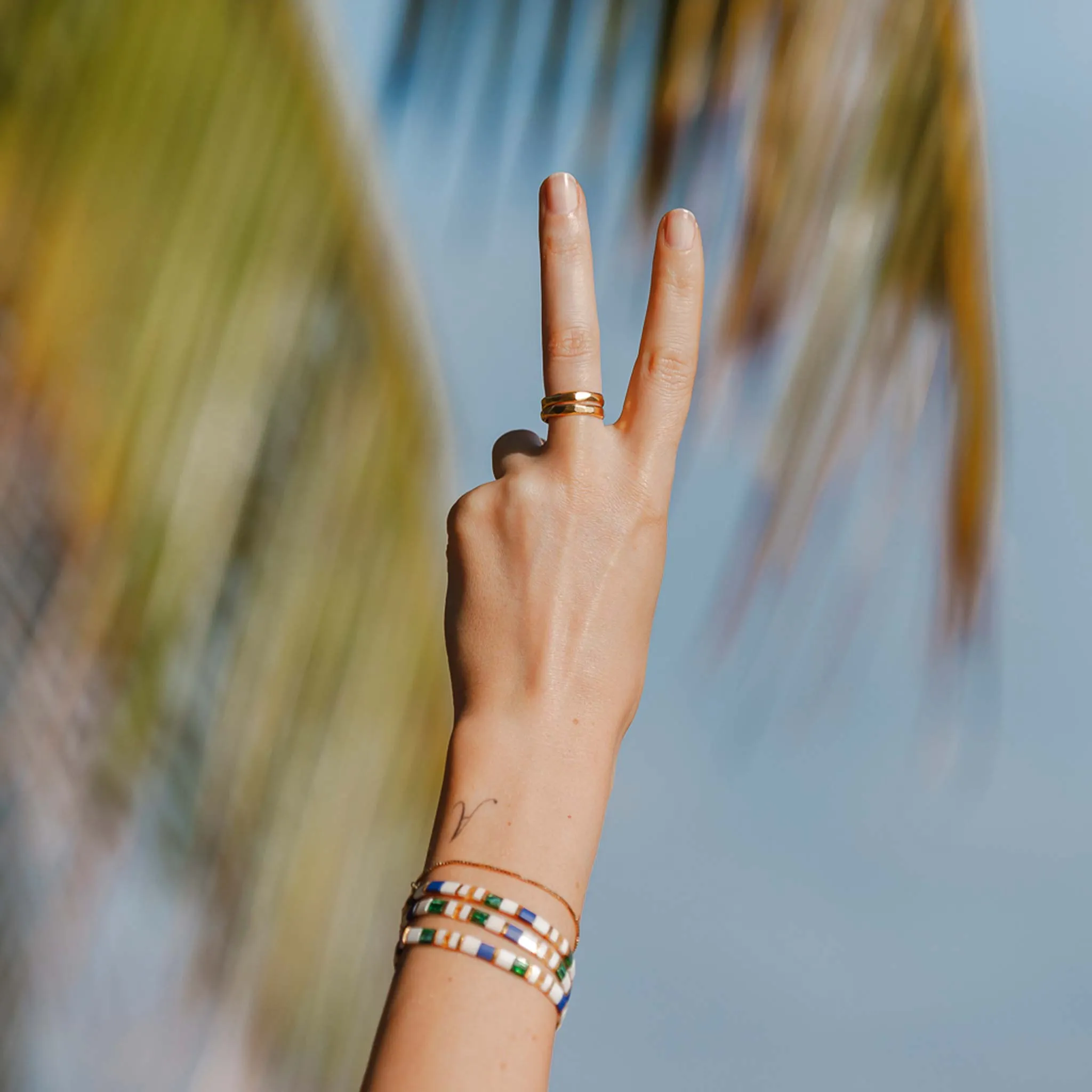 Nomad Faceted Ring