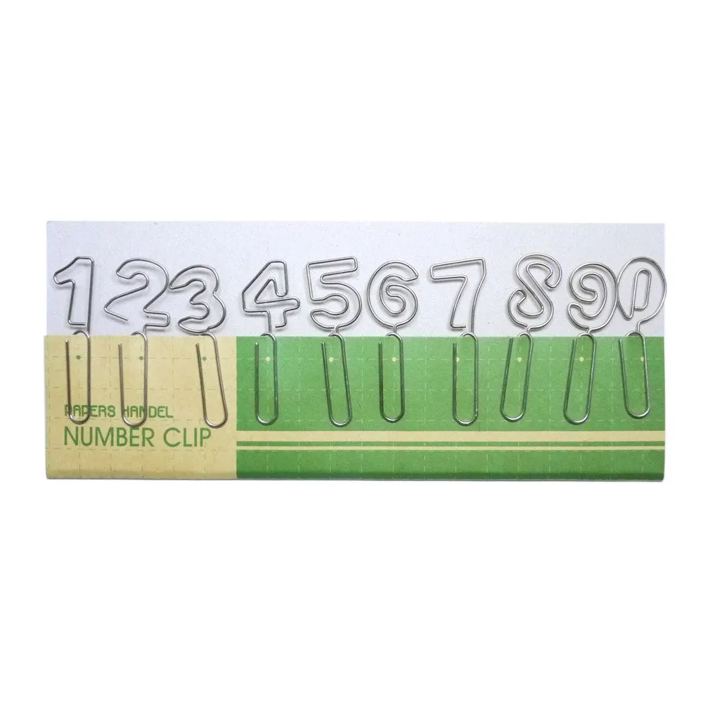 Number Paper Clips