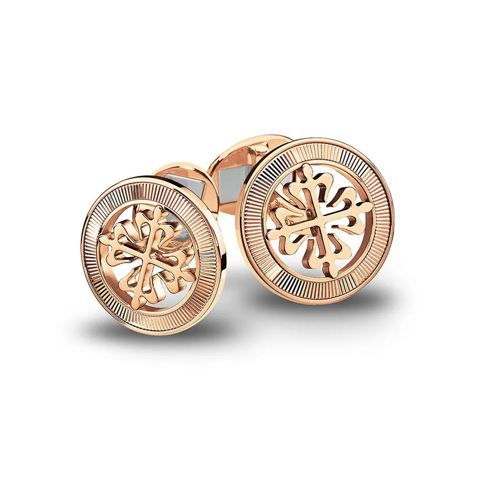 Patek Philippe Round Calatrava Cross Cufflinks