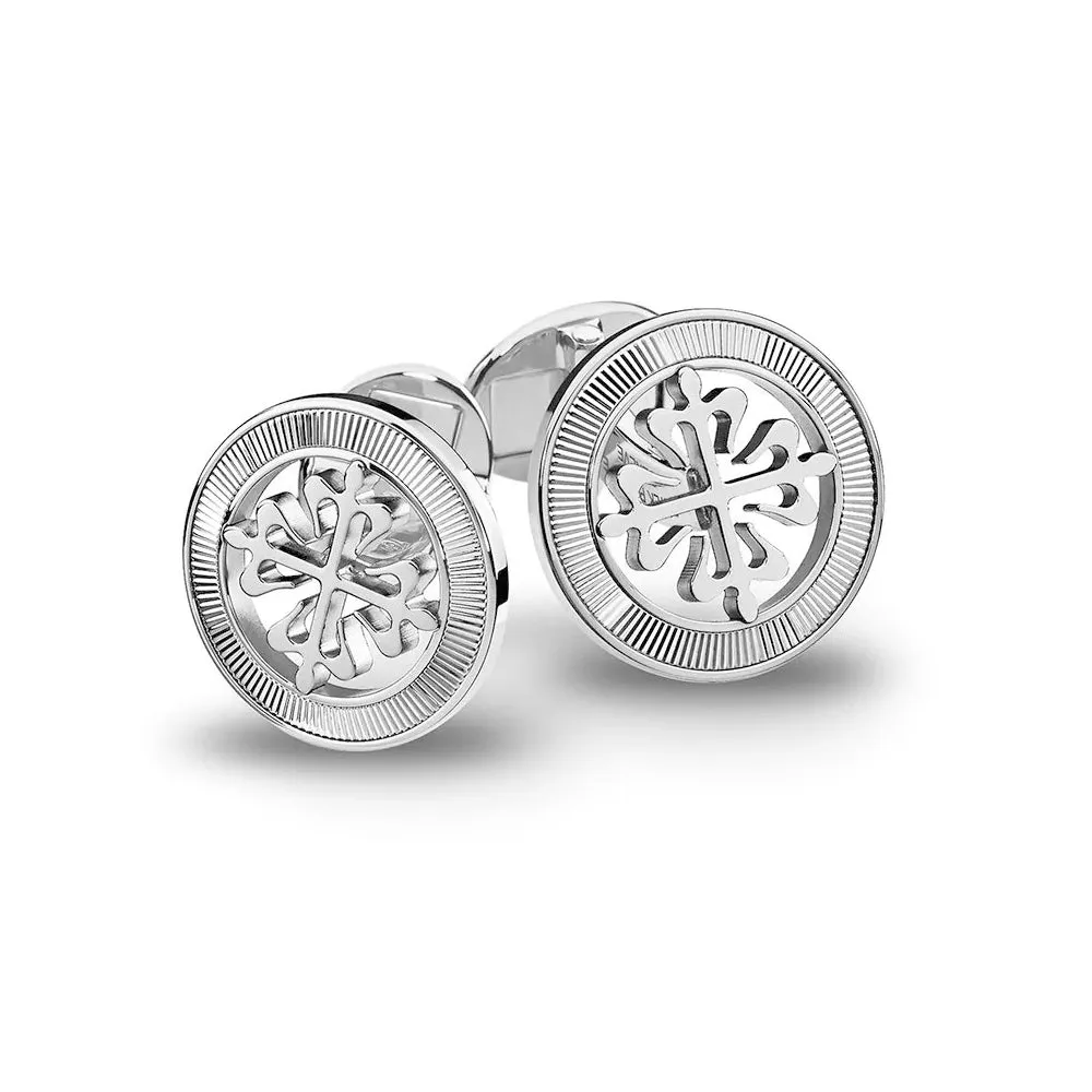 Patek Philippe Round Calatrava Cross Cufflinks