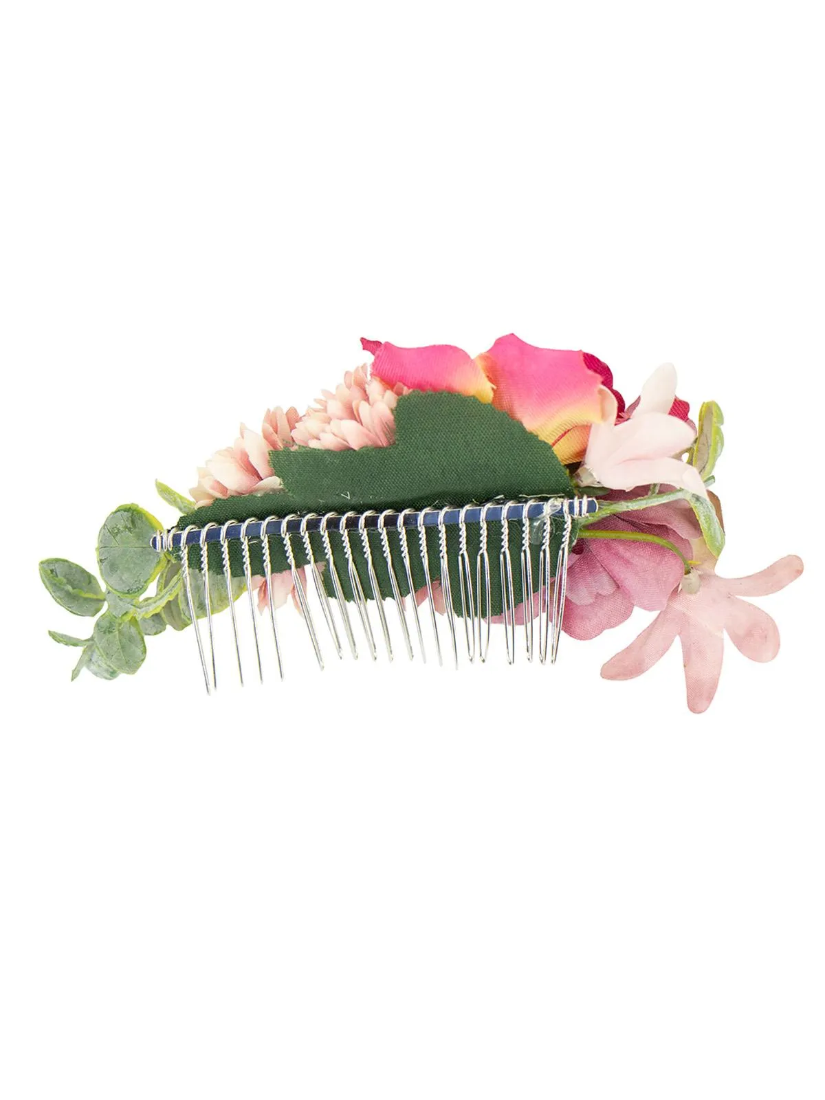 Pink & Lilac Vintage Style Hair Flower Comb