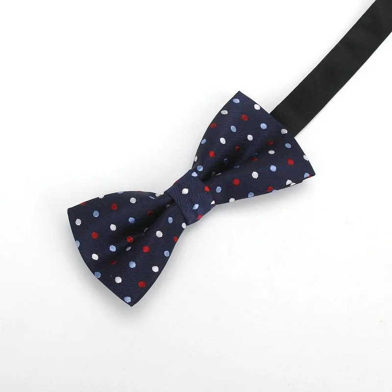 Polka Dot Bow Tie Pre-Tied